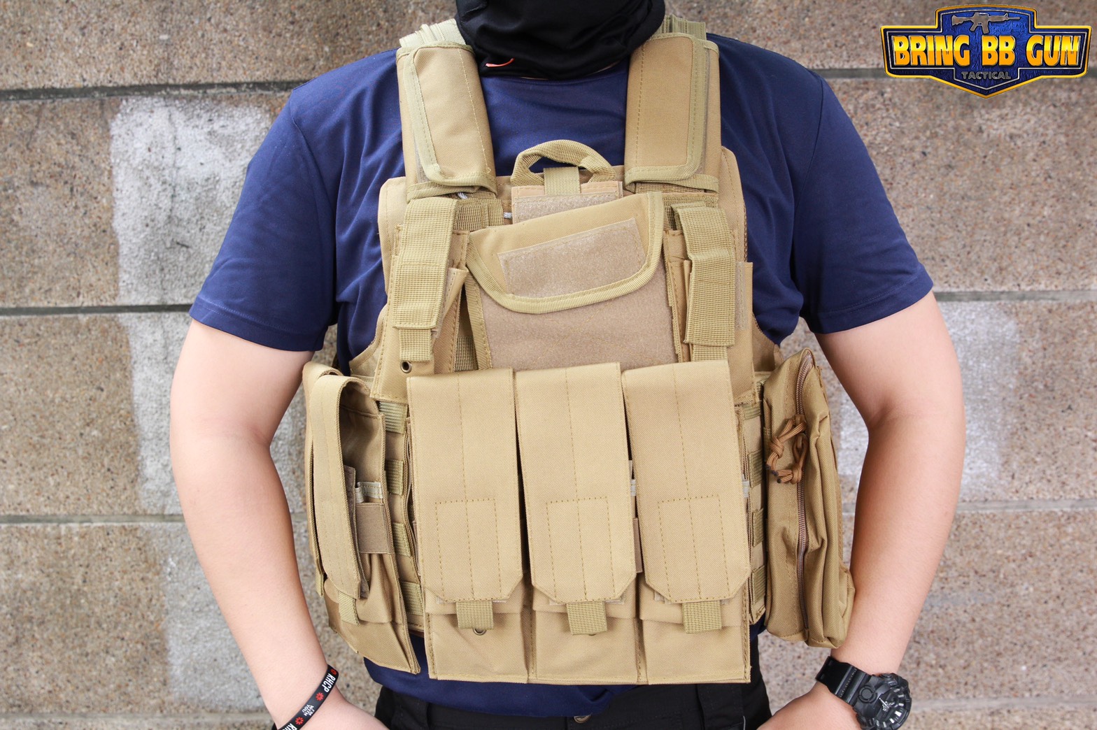 เสื้อเวส รุ่นไซราส (Tactical Vest C.I.R.A.S.)