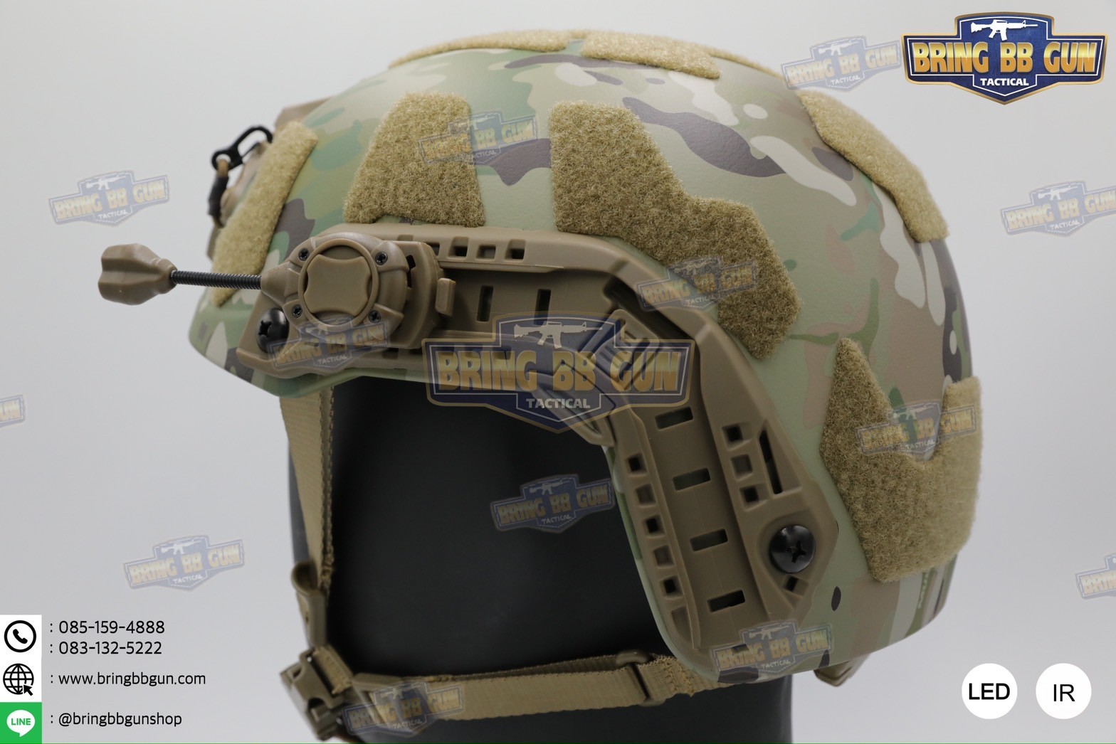 ไฟฉายติดหมวก Switch MPLS (Military Helmet Light System) (ไฟฉายติดหมวกทรง Princeton Tec)