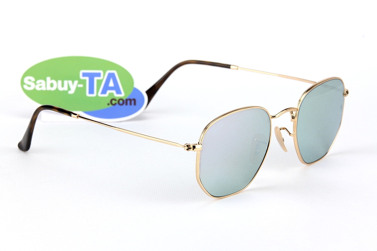 RayBan Hexagonal Flat Lens RB3548N 001/8O