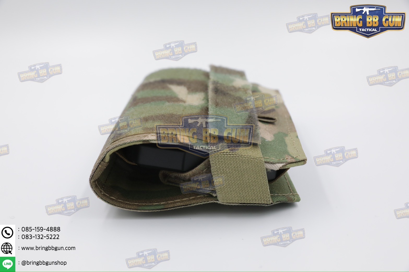 Tactical Phone Pouch เคสโทรศัพท์ติดเสื้อเวส ทรง Admin Pouch (Folded Navigation Board) (Navboard Fliplite Chest Smartphone Mount)
