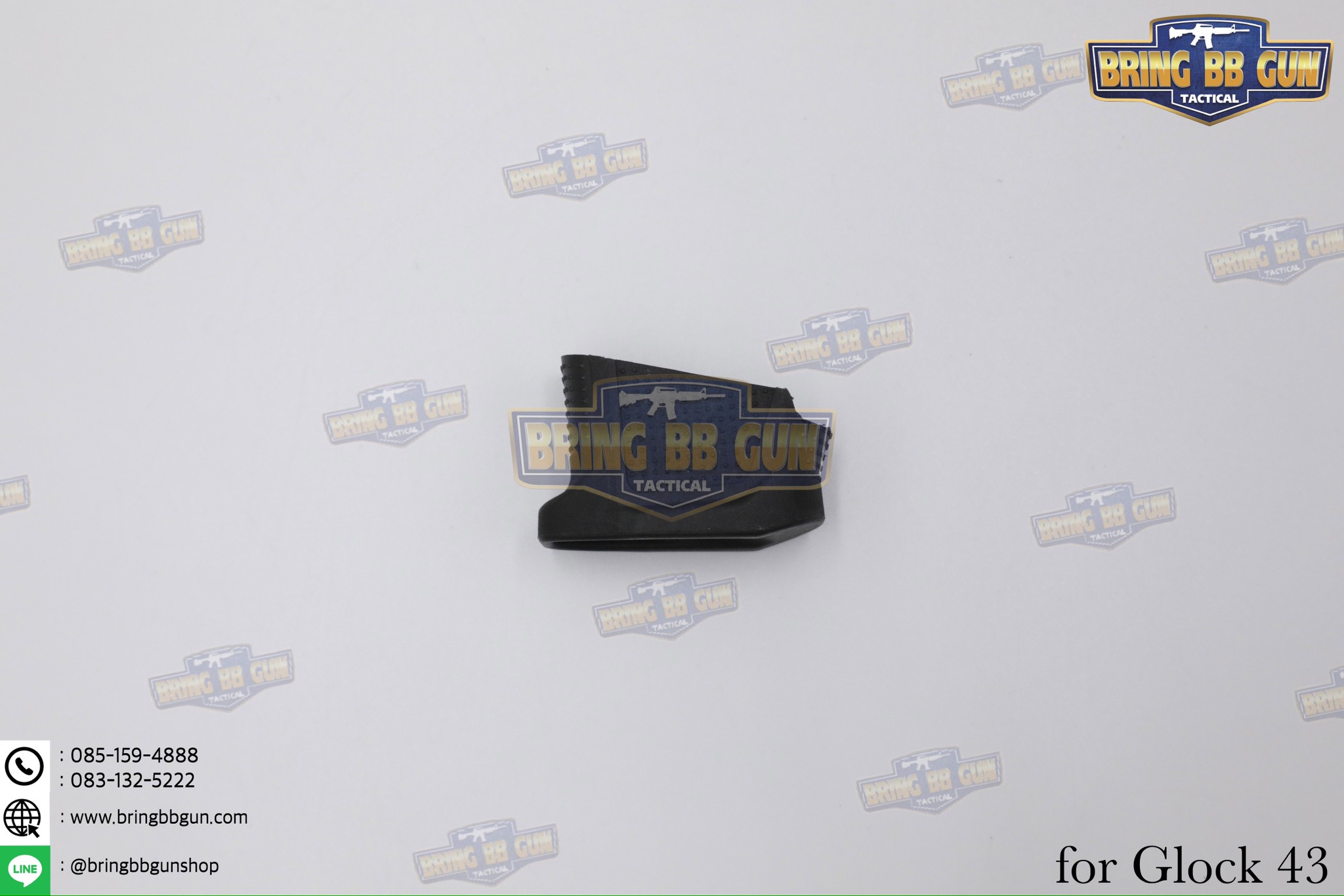 ส้นแม็กกาซีน Glock 43 (ตูดแม็กกาซีน) (Extended Magazine)