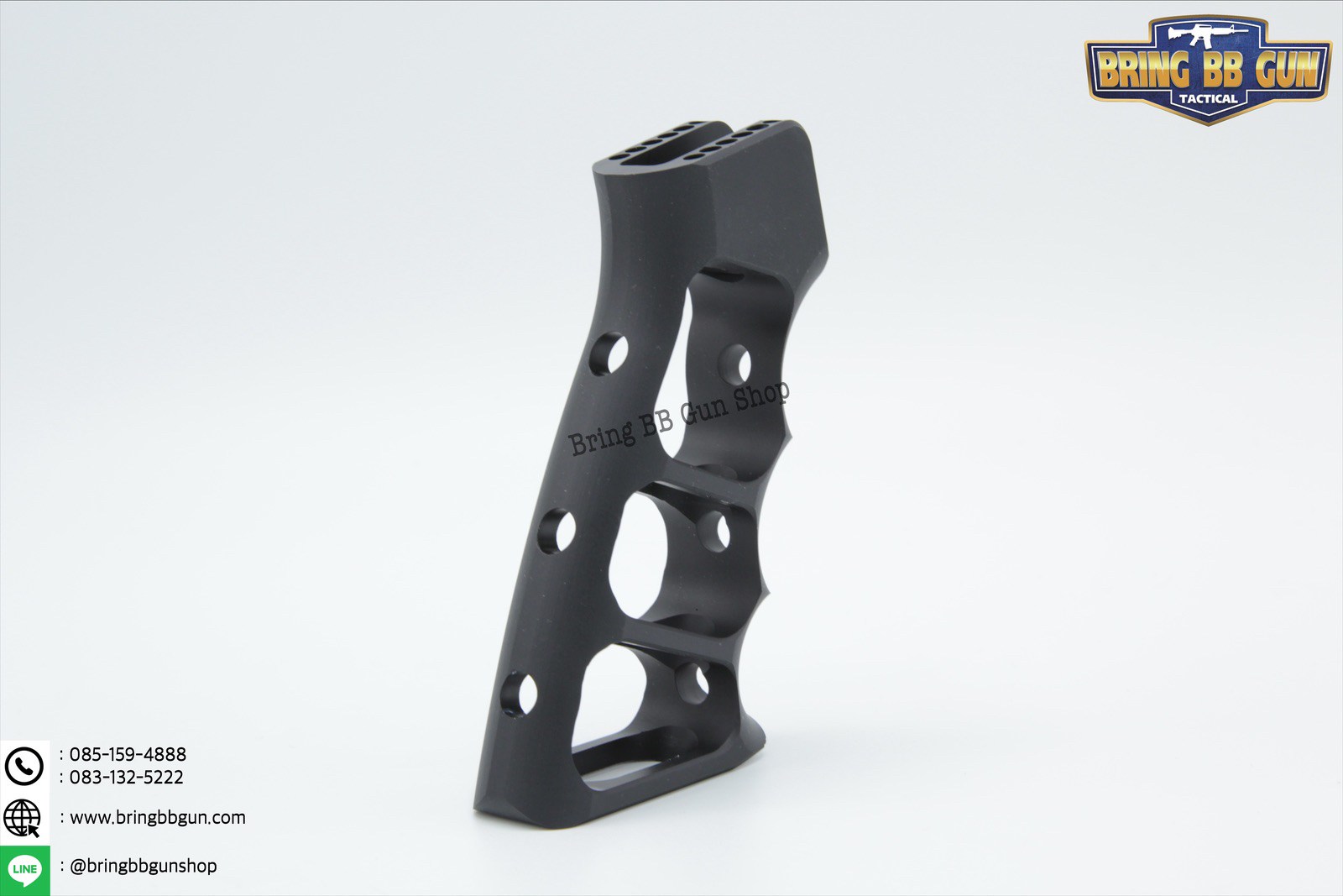 กริ๊ปมือหลัง งานCNC ยี่ห้อ 5KU (กริ๊ปมือแก็ส) น้ำหนัก : 122 กรัม สำหรับปืน : ตระกูล M4/M16,AR15,AR9,Derya MK12