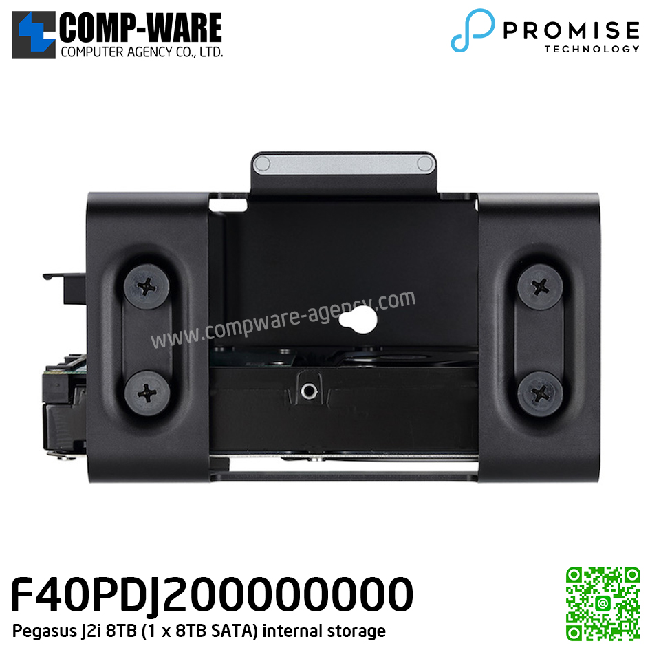 Promise Pegasus J2i 8TB (1 x 8TB SATA) internal storage [P/N: F40PDJ200000000] รับประกัน 3ปี
