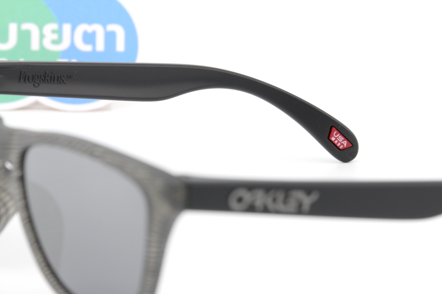 Oakley Frogskins Matte Grey Ink Fingerprint / Prizm Black SKU#OO9245-E6 (ASIA FIT)