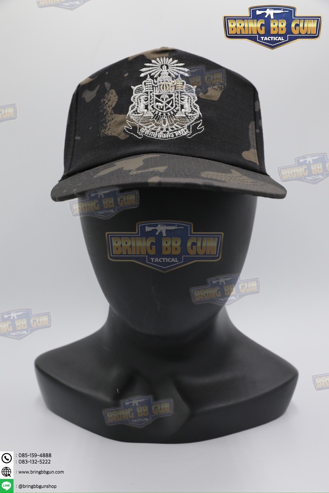 หมวกแก๊ปปักลายหน่วยงานต่าง เกรดพรีเมี่ยม (Version 2) Cap