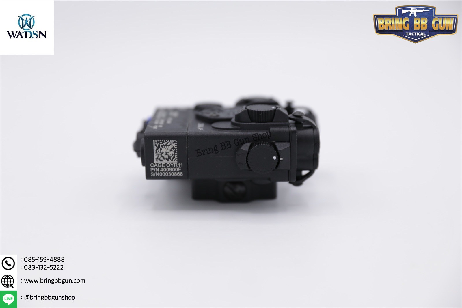 กล่องAN/PEQ-15A รุ่น DBAL-A2 (เลเซอร์ชี้เป้าอย่างเดียว) ยี่ห้อ WADSN รุ่น บอดี้พลาสติก (Dual Beam Aiming Laser - Advanced2)