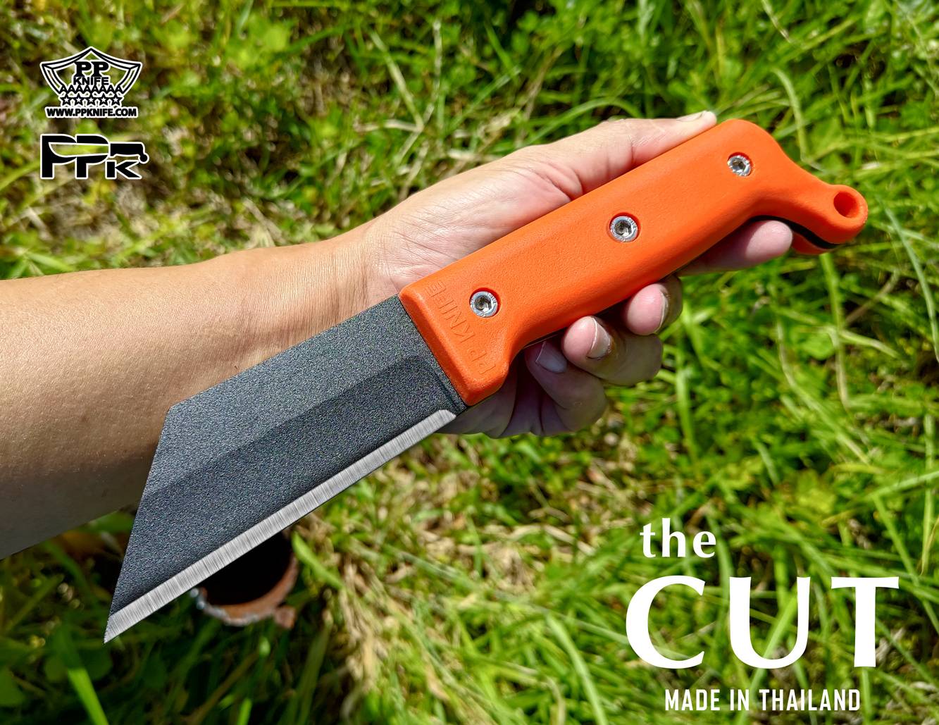 มีดใบตายงานแฮนด์เมด The CUT งานHandmade by PPKNIFE