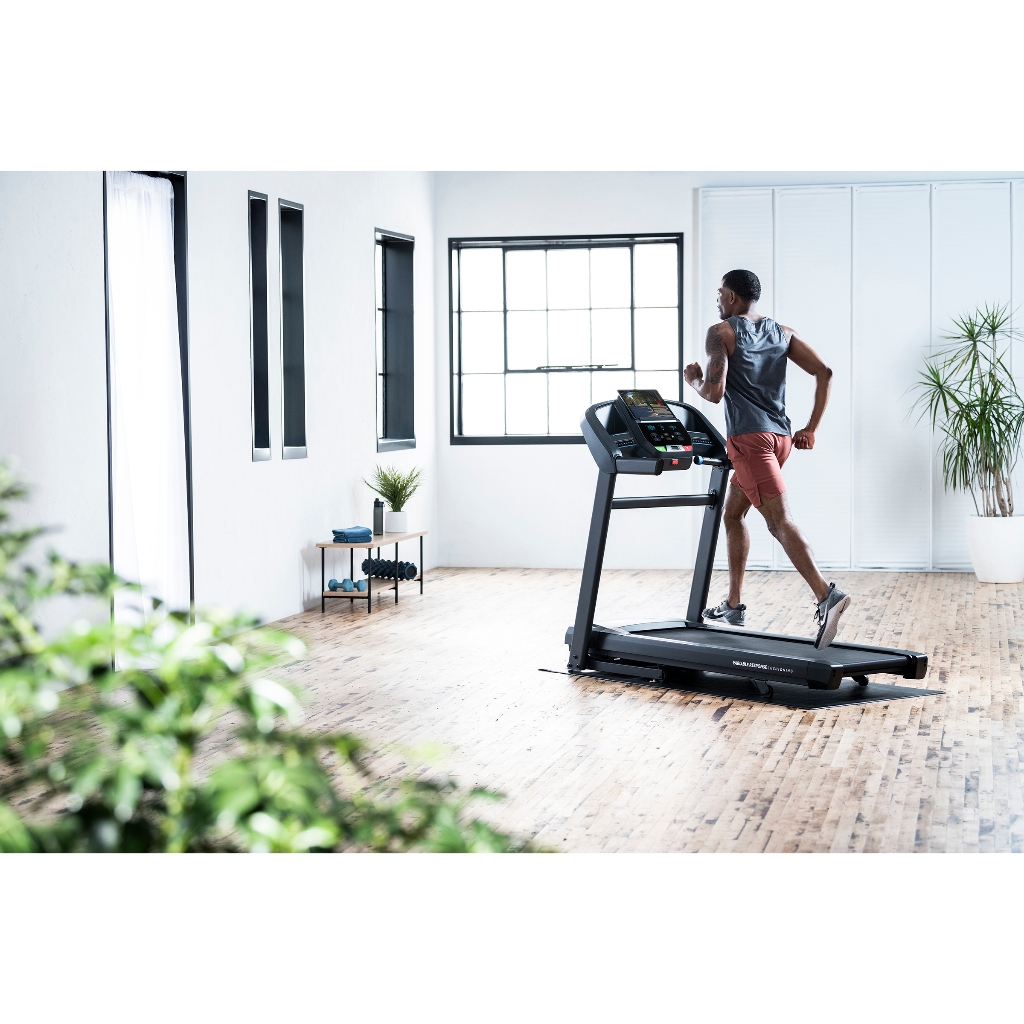 43,205 *ทักแชทผ่อน0%ค่าส่ง 0บ.(Global Version) Horizon ลู่วิ่งไฟฟ้า T202 เชื่อมต่อZwiftได้