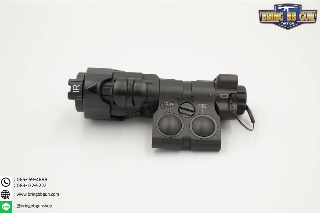 ไฟฉาย+เลเซอร์สีแดง+IR ยี่ห้อ Z&Z รุ่น MAWL-C1+ (MAWL-C1+IR Laser Aiming Device Replica)