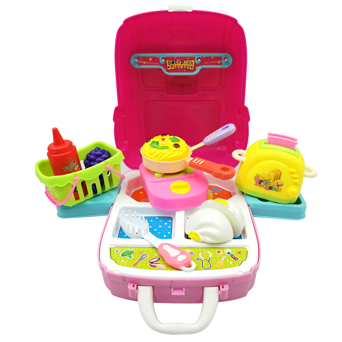 กระเป๋าเพลย์เซตคละแบบ ของเล่นเด็ก ของเล่นเสริมพัฒนาการ T001-CB012268B0 - 6267993423788