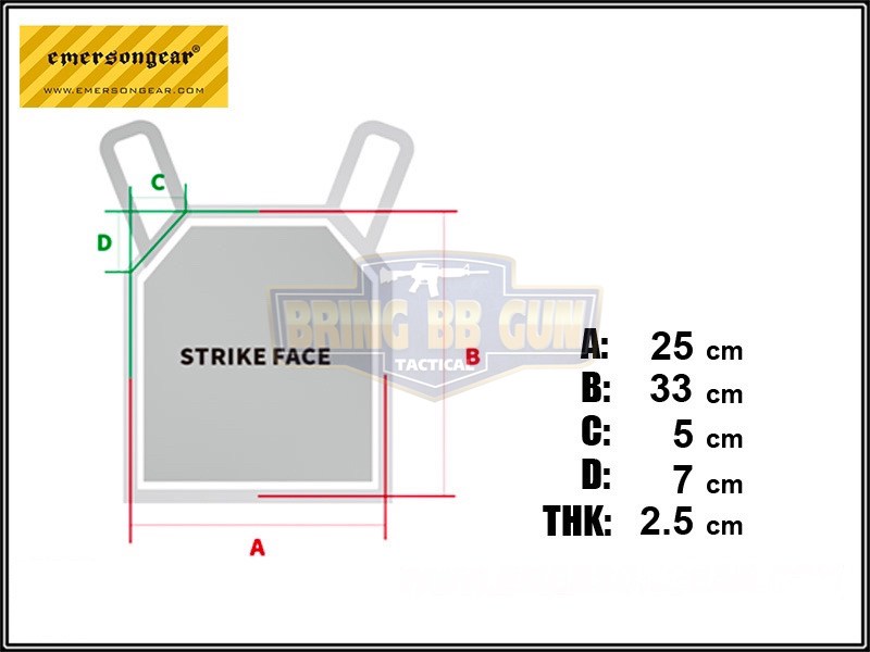 เสื้อเวส รุ่น jpc เนื้อผ้า 1000D ยี่ห้อ Emerson