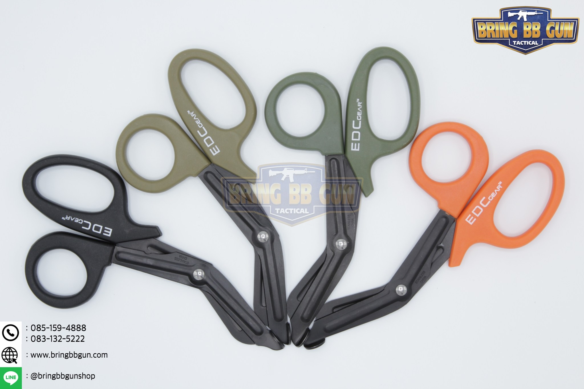กรรไกรแพทย์สนาม (Tactical EDC Scissor)