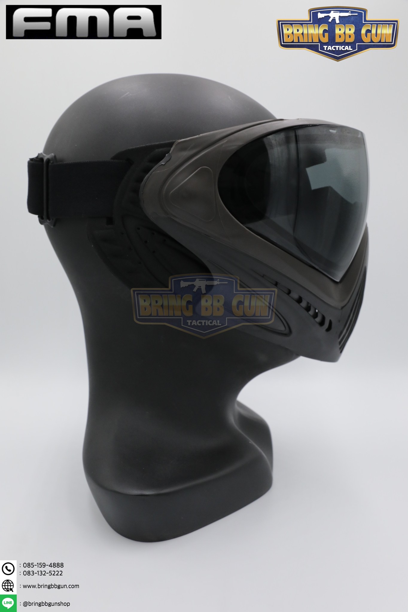 หน้ากาก F1 ยี่ห้อ FMA รุ่น เลนส์2ชั้น