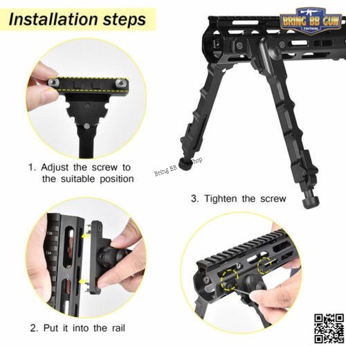 ขาทราย MidTen Tactical ระบบราง M-Lock MidTen Tactical Bipod (ขาทราย SR)
