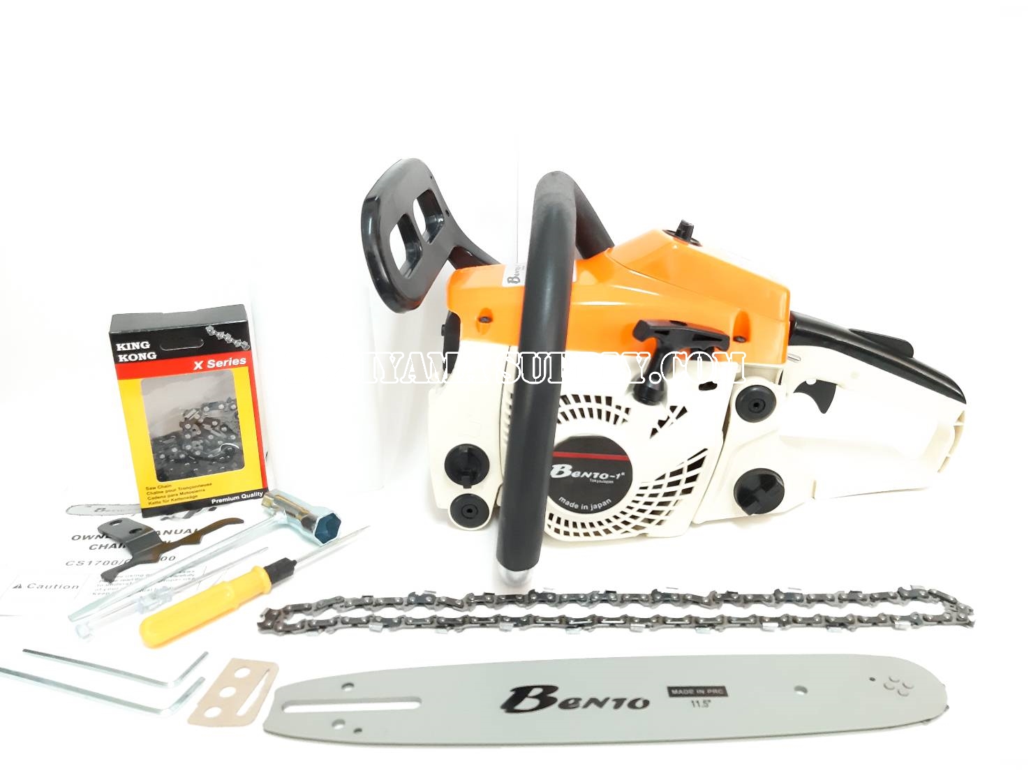 เลื่อยยนต์ Bento รุ่น 1700 บาร์ 11.5" *แถมโซ่ 2 เส้น*