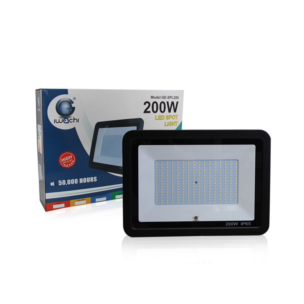 IWC-SPL-SMD-200W สปอร์ตไลท์ รุ่นบาง แสงขาวและแสงวอร์มไวท์