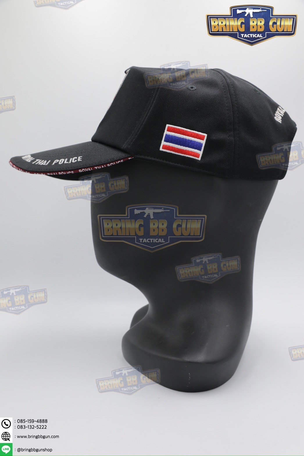 หมวกแก๊ปปักลายหน่วยงานต่าง เกรดพรีเมี่ยม (Version 1) Cap