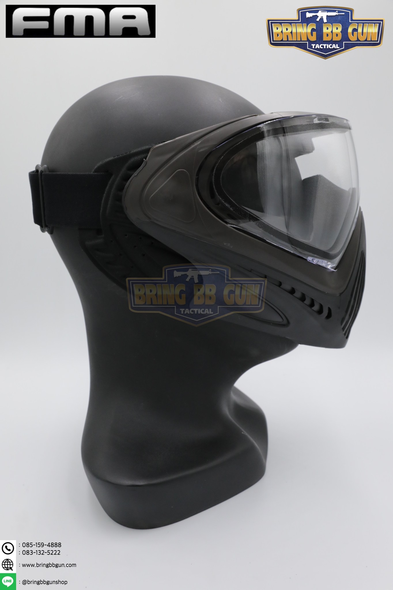 หน้ากาก F1 ยี่ห้อ FMA รุ่น เลนส์2ชั้น