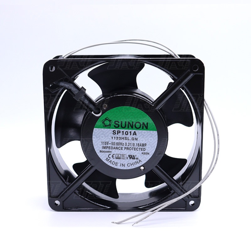 พัดลมดูดอากาศ |SUNON SP101A/1123HSL.GN-F ขนาด 120x120x38 mm. | 115V | ของแท้ 100%