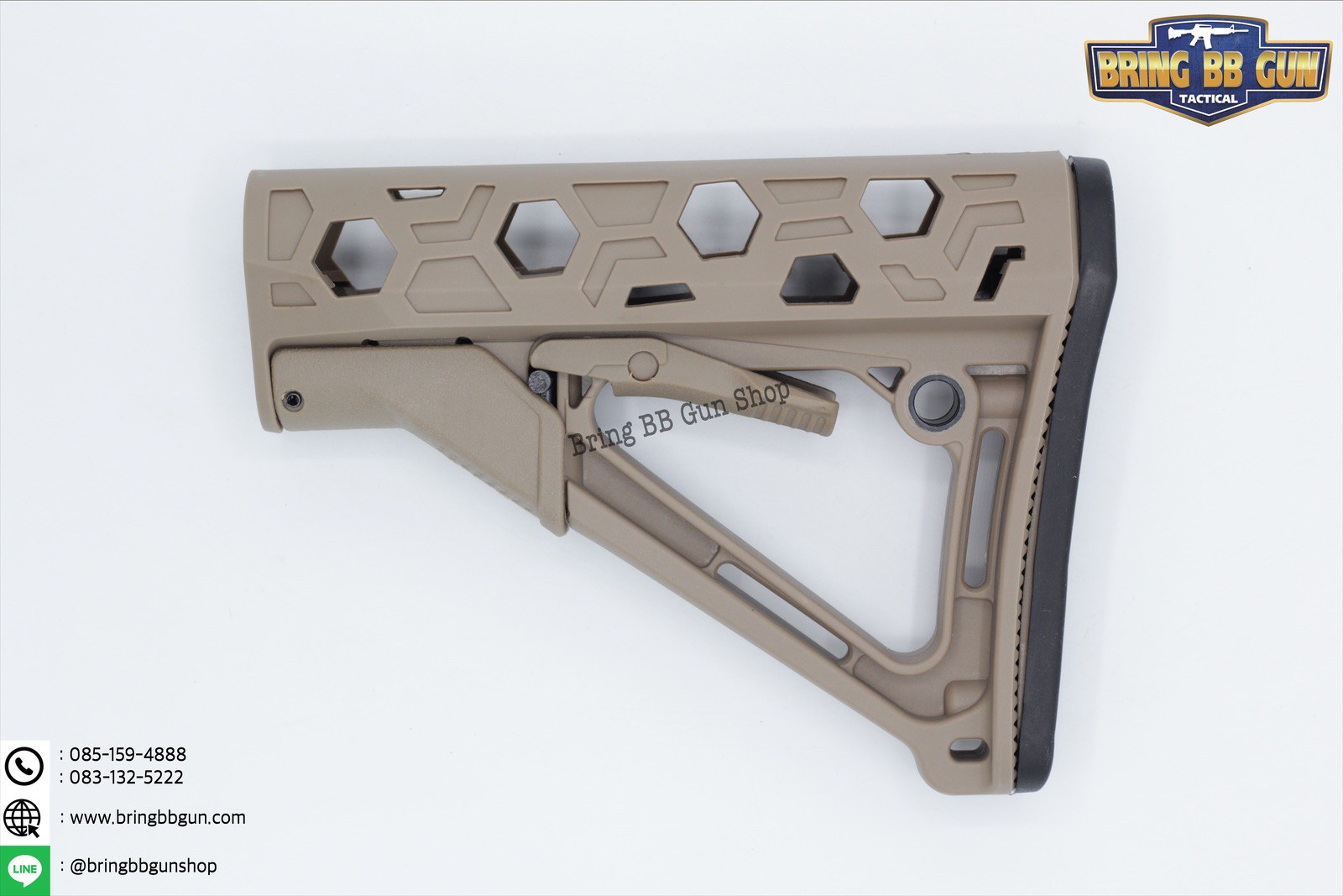 พานท้าย ยี่ห้อ Magpul CTR รุ่น ฉลุลาย