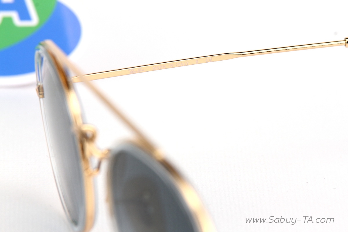 RayBan Oval Double Bridge RB3847N 91233M