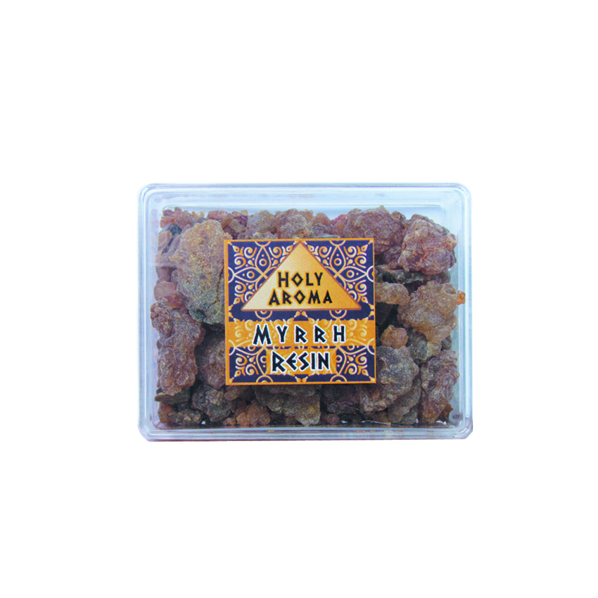 มดยอบ เม็ดมดยอบ เรซิ่น อโรม่า Myrrh Resin Gum Tear แท้ 100% จากประเทศโซมาเลีย Somalia กลิ่นหอมหวาน ลดเครียด มีสมาธิ รักษาโรคทางระบบทางเดินอาหาร ลดการอักเสบ เสริมสร้างเซลและภูมิคุ้มกัน ลดริ้วรอย เพิ่มความชุ่มชื้นผิว 50 g.