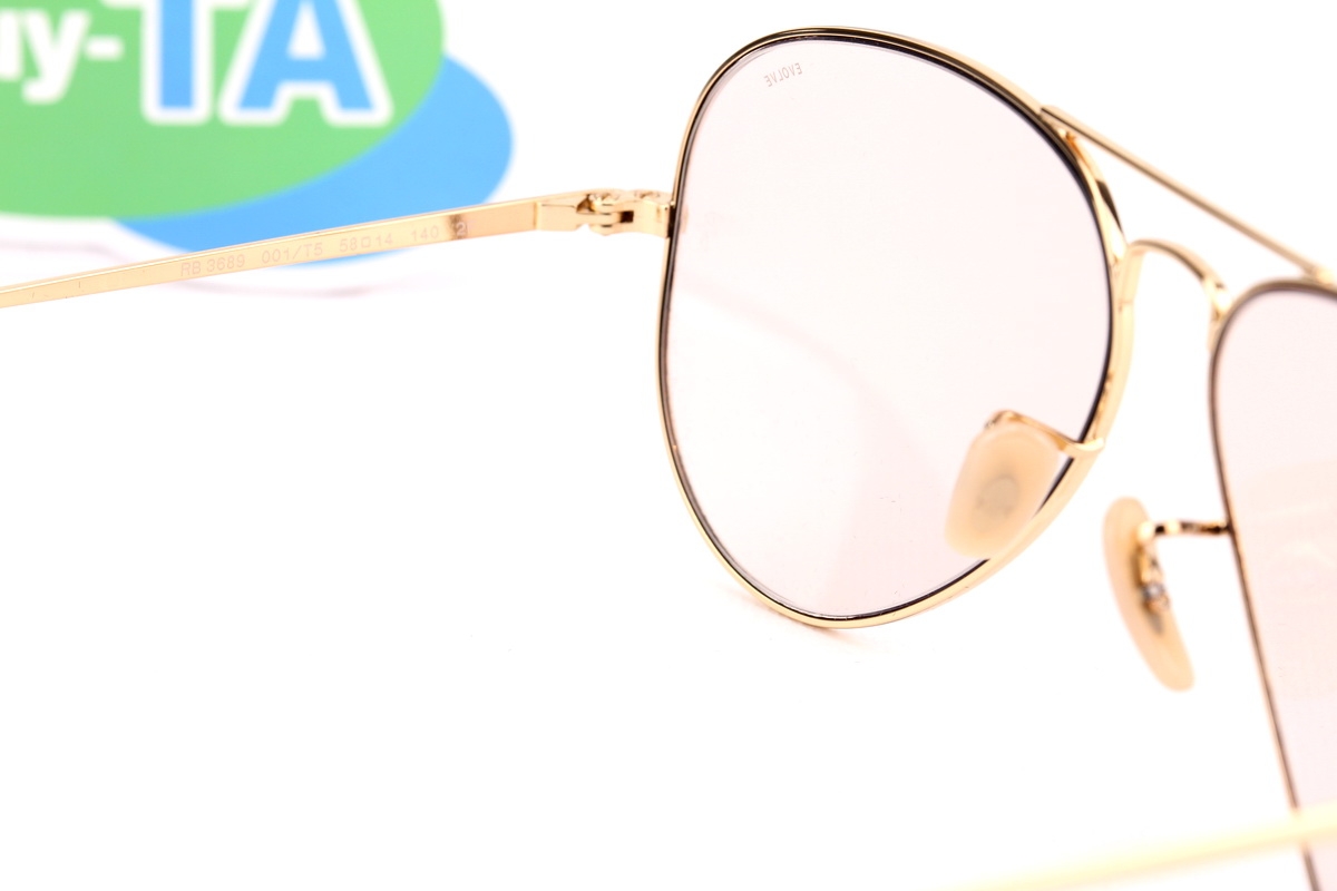 RayBan Aviator Evolve RB3689 001/T5