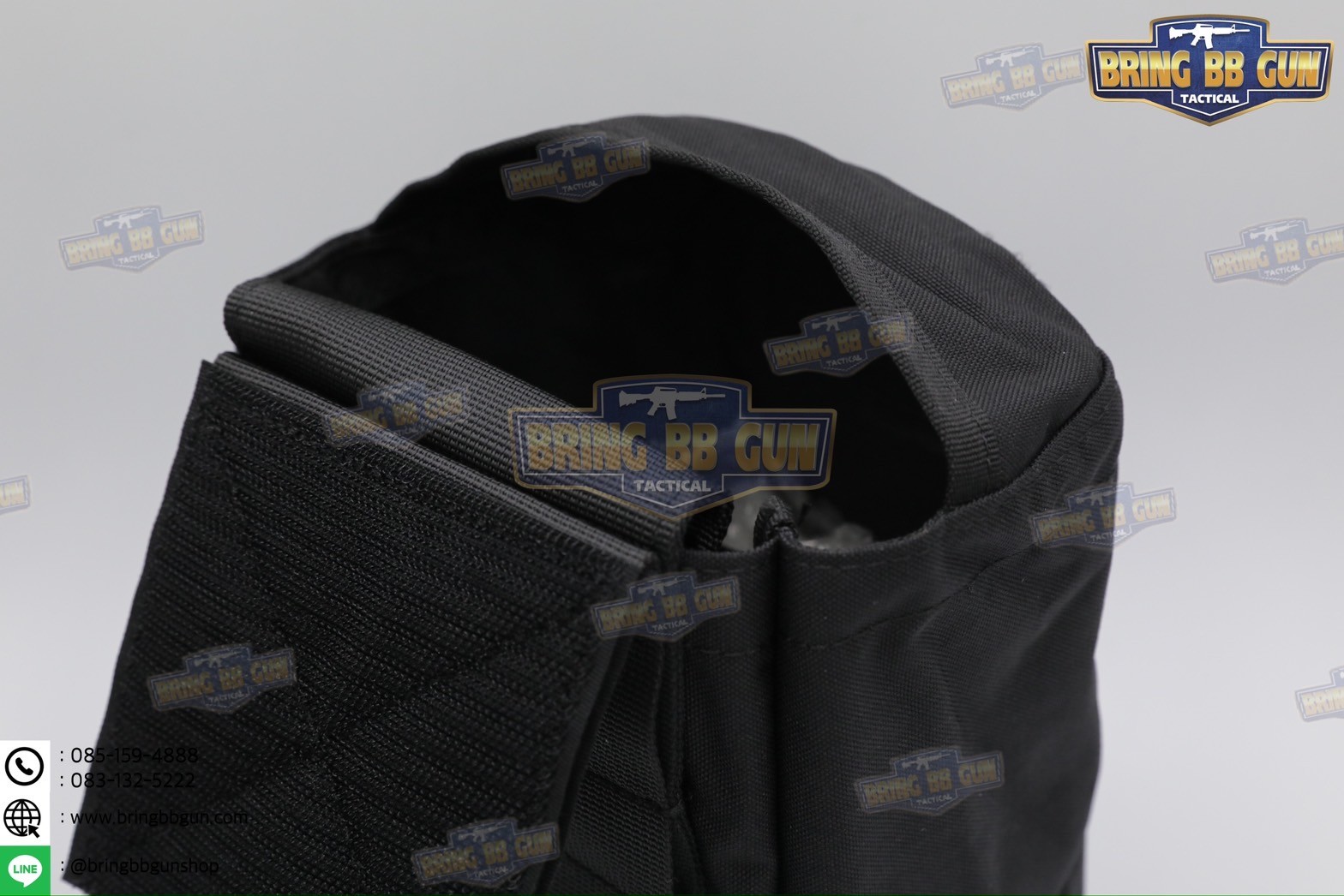 ถุงทิ้งแม็กกาซีน แบบพับได้ (ถุงเก็บอุปกรณ์) (Tactical Storage Bag) (Folding Magazine Recycling Bags) (Drop Pouch) (Dump Pouch)