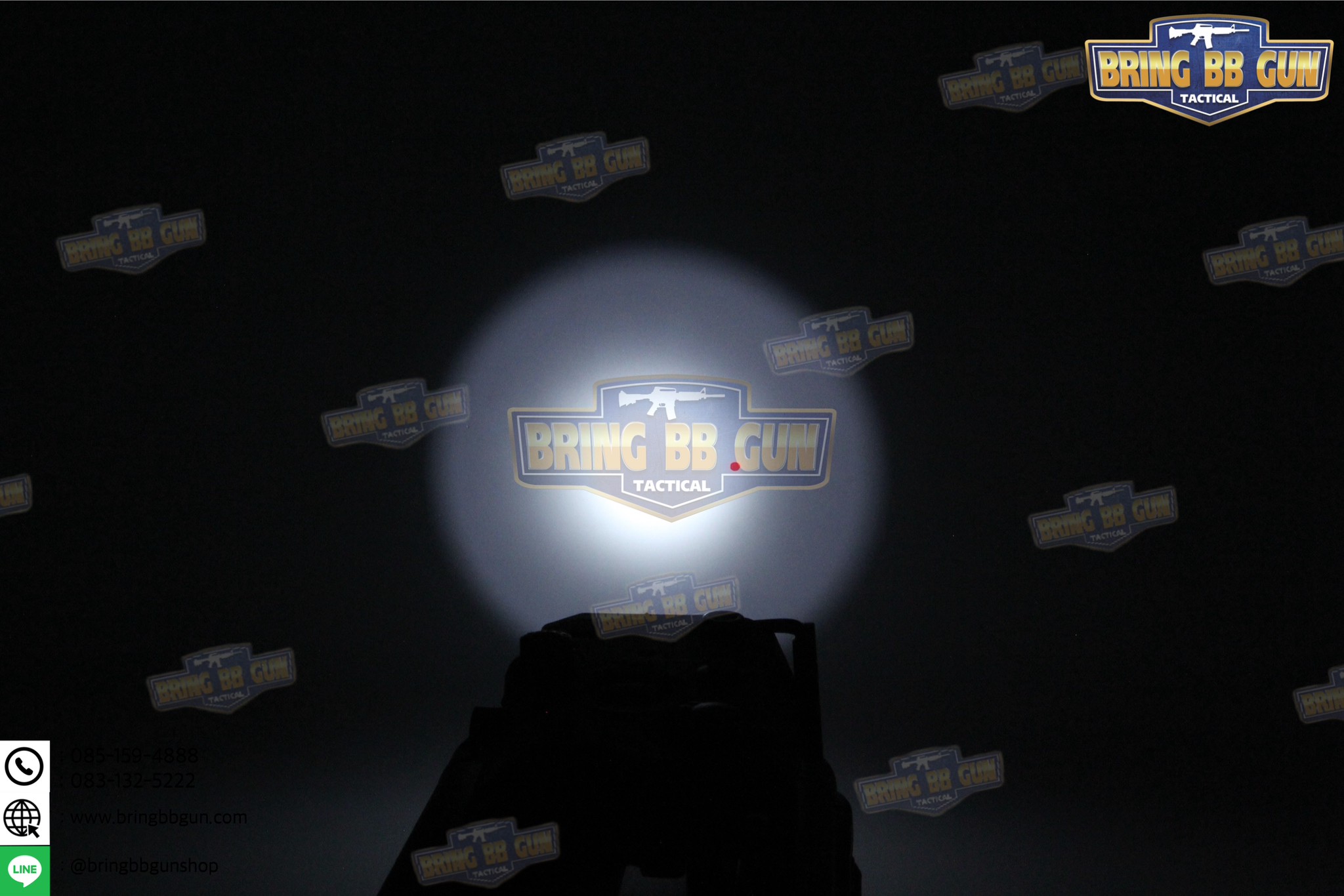 กล่อง DBAL-eMK2 (ไฟฉาย+เลเซอร์ชี้เป้าสีแดง+เลเซอร์ชี้เป้าIR) (กล่องแบตไฟฉาย+เลเซอร์สีแดง)