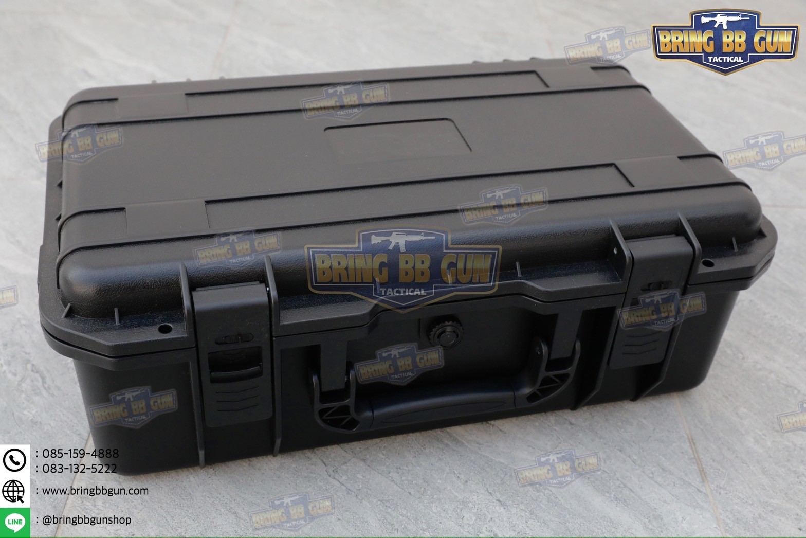 เคสกันกระแทรก B8422 (กล่องปืนสั้น B8422) (กล่องกันกระแทก) (เคสกันกระแทก) (เคสปืนสั้น) (Lockable Pistol Case) (Light Weight Case)