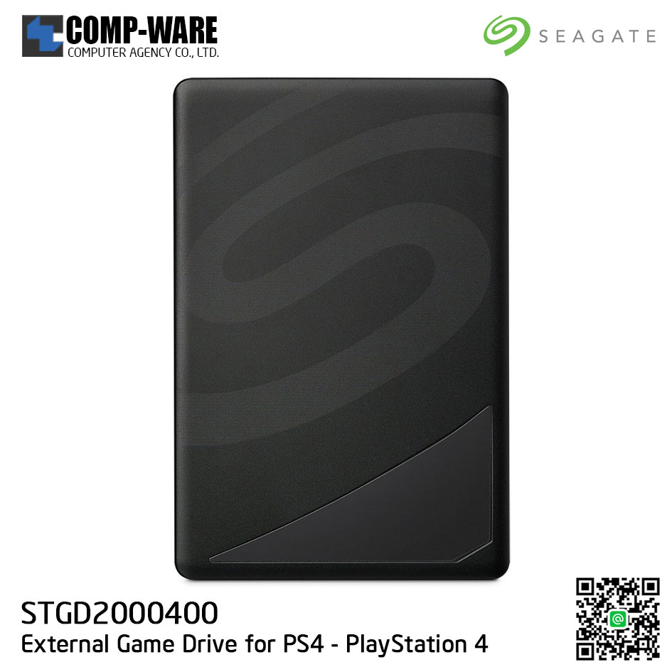 Seagate 2TB Game Drive for PlayStation 4 Portable External USB Hard Drive - STGD2000400