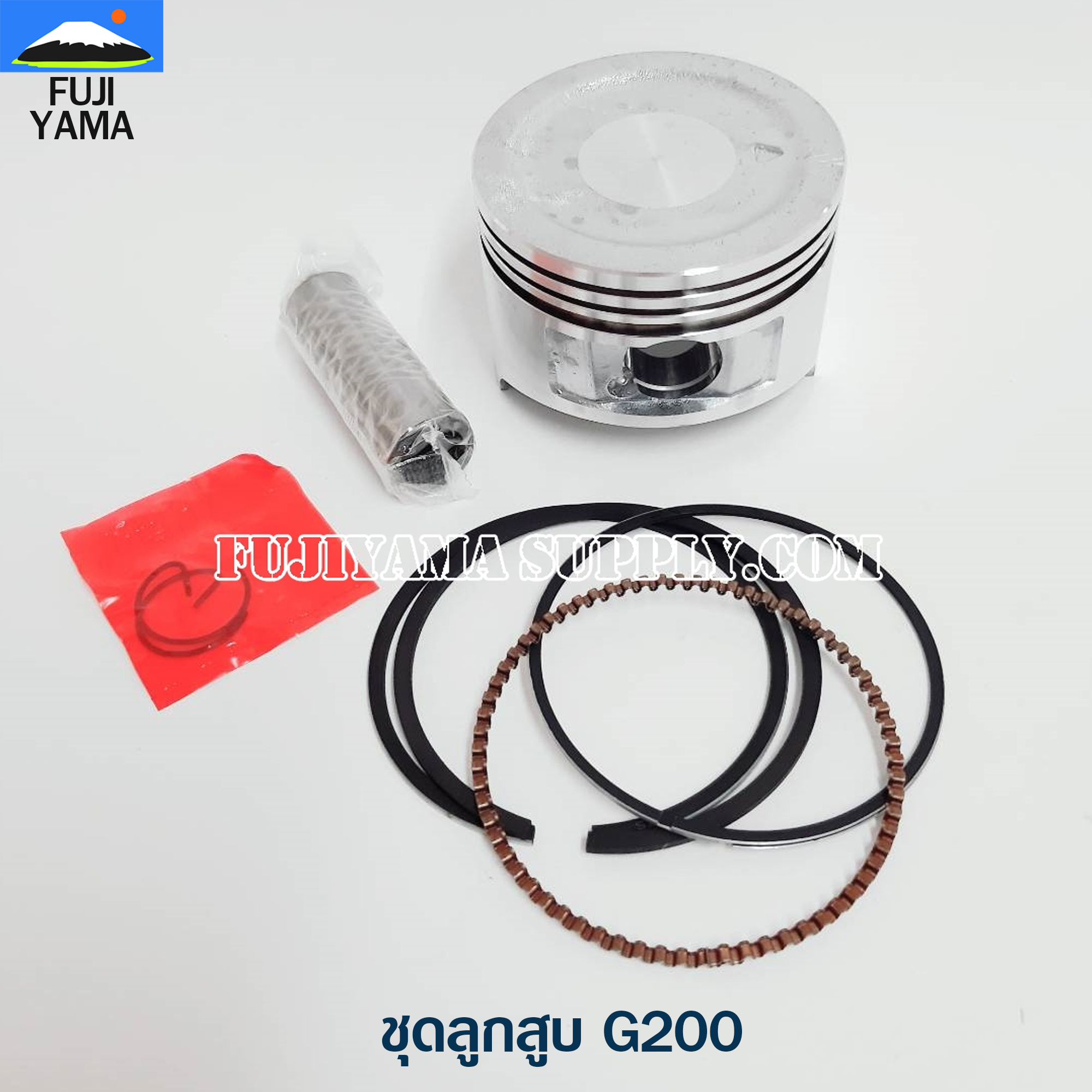 ชุดลูกสูบ G200 ใช้กับเครื่องปั๊มน้ำ Honda รุ่น G200