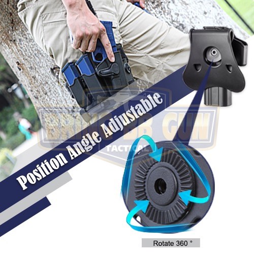 ซองปืนพกนอกปลดนิ้วชี้ ยี่ห้อ Amomax รุ่น Sig Sauer P320