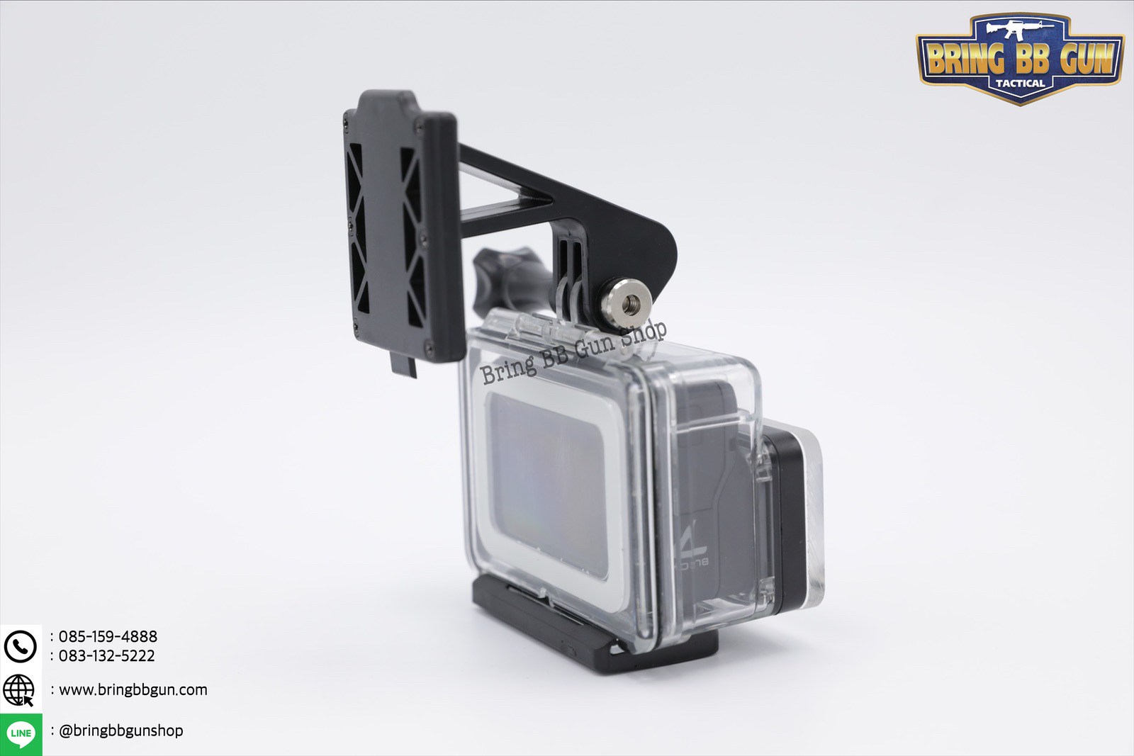 ขาจับกล้อง Action Camera ติดหมวก Fast/Mich (ขาจับกล้อง Go Pro ติดหมวก Fast/Mich)