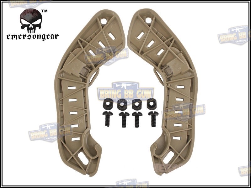 รางข้างหมวก Mich2000 ยี่ห้อ Emerson (EmersonGear ACH-MICH ARC Helmet Mount)