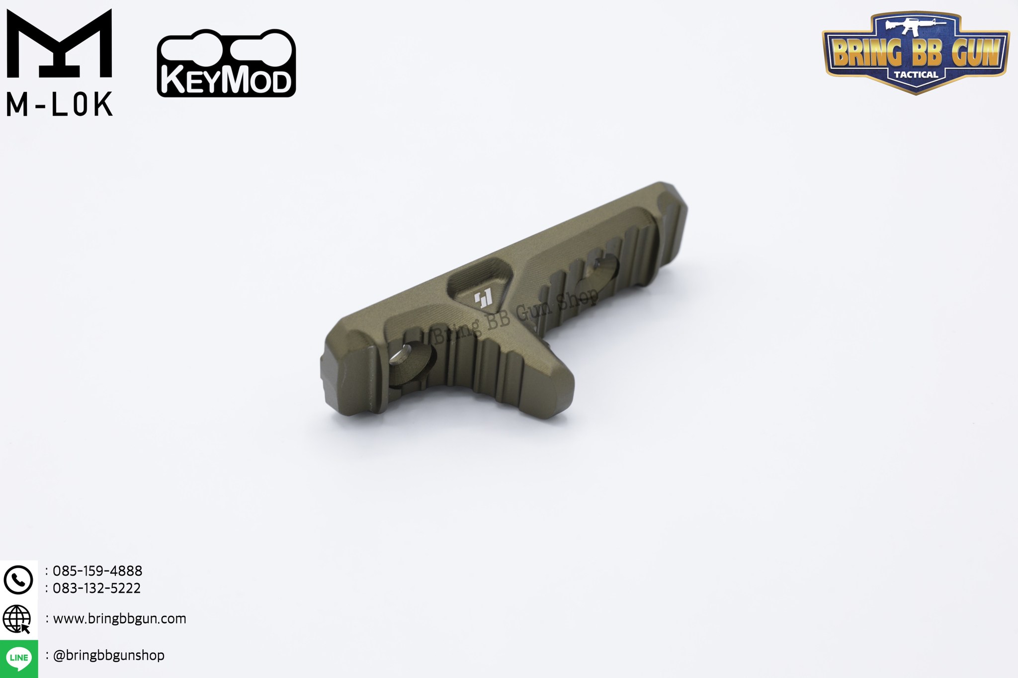 กริ๊ปมือหน้า ยี่ห้อ Strike Industries (ใช้ได้กับชุดหน้าระบบราง M-Lock และ Keymod)