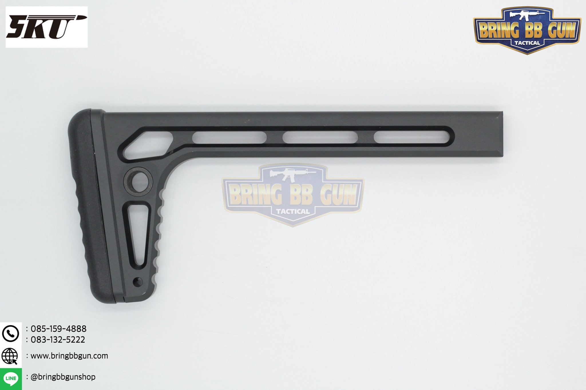 พานท้ายปืนแบบพับได้ ยี่ห้อ 5KU รุ่น Minimalist Folding Stock