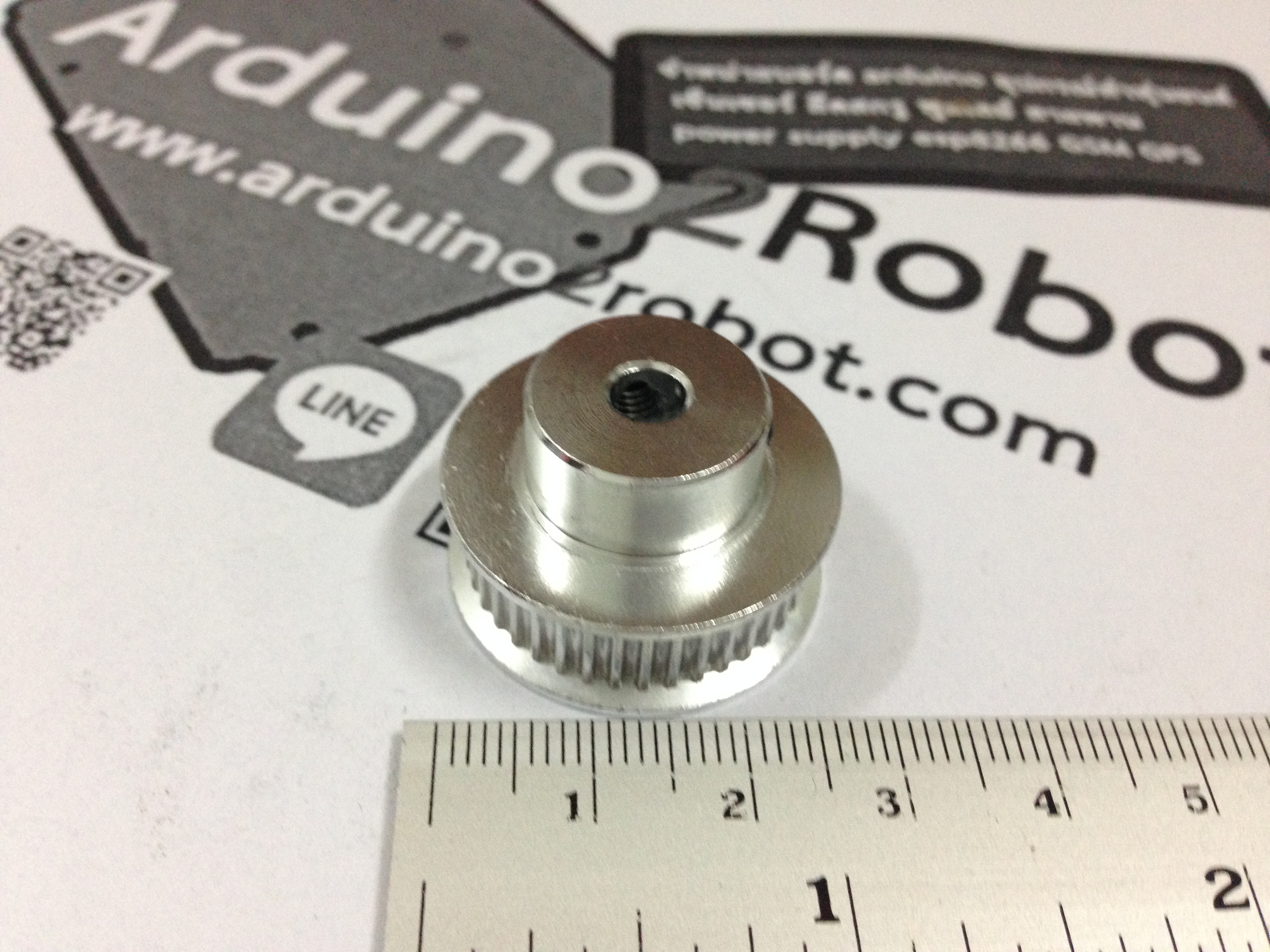 Timing Pulley 40 ฟัน สำหรับสายพานกว้าง 6mm (ใส่แกน 5mm)