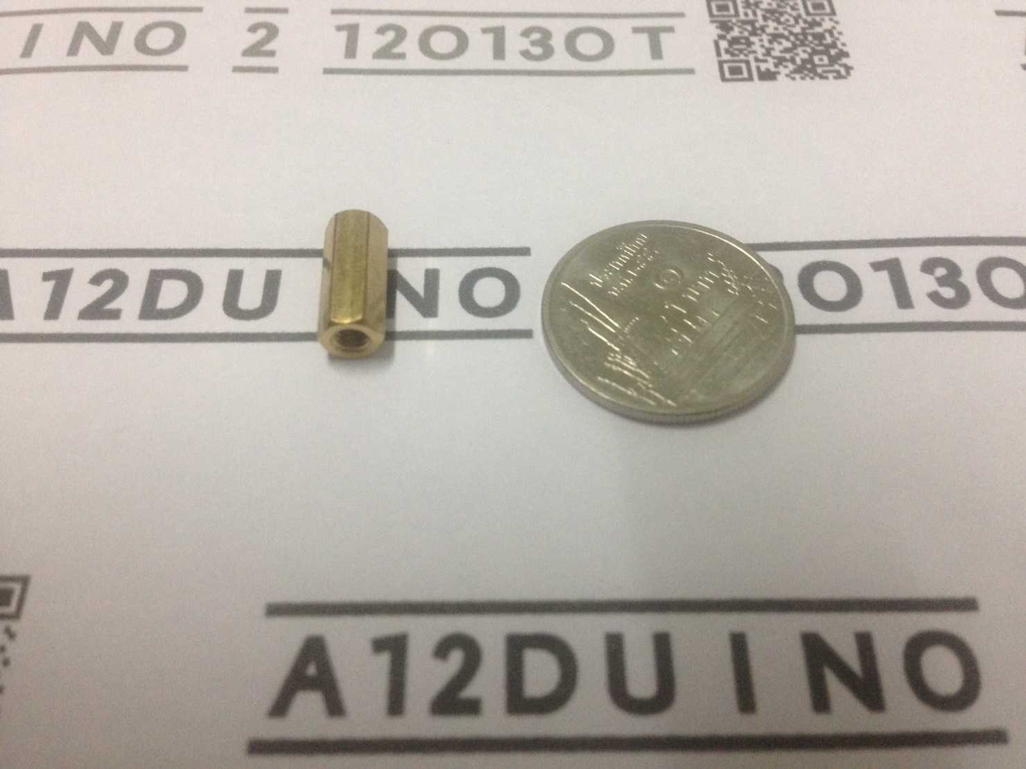 เสาน็อตตัวเมียทองแดง, Smart car accessories 10MM Hollow Copper Pillar M3