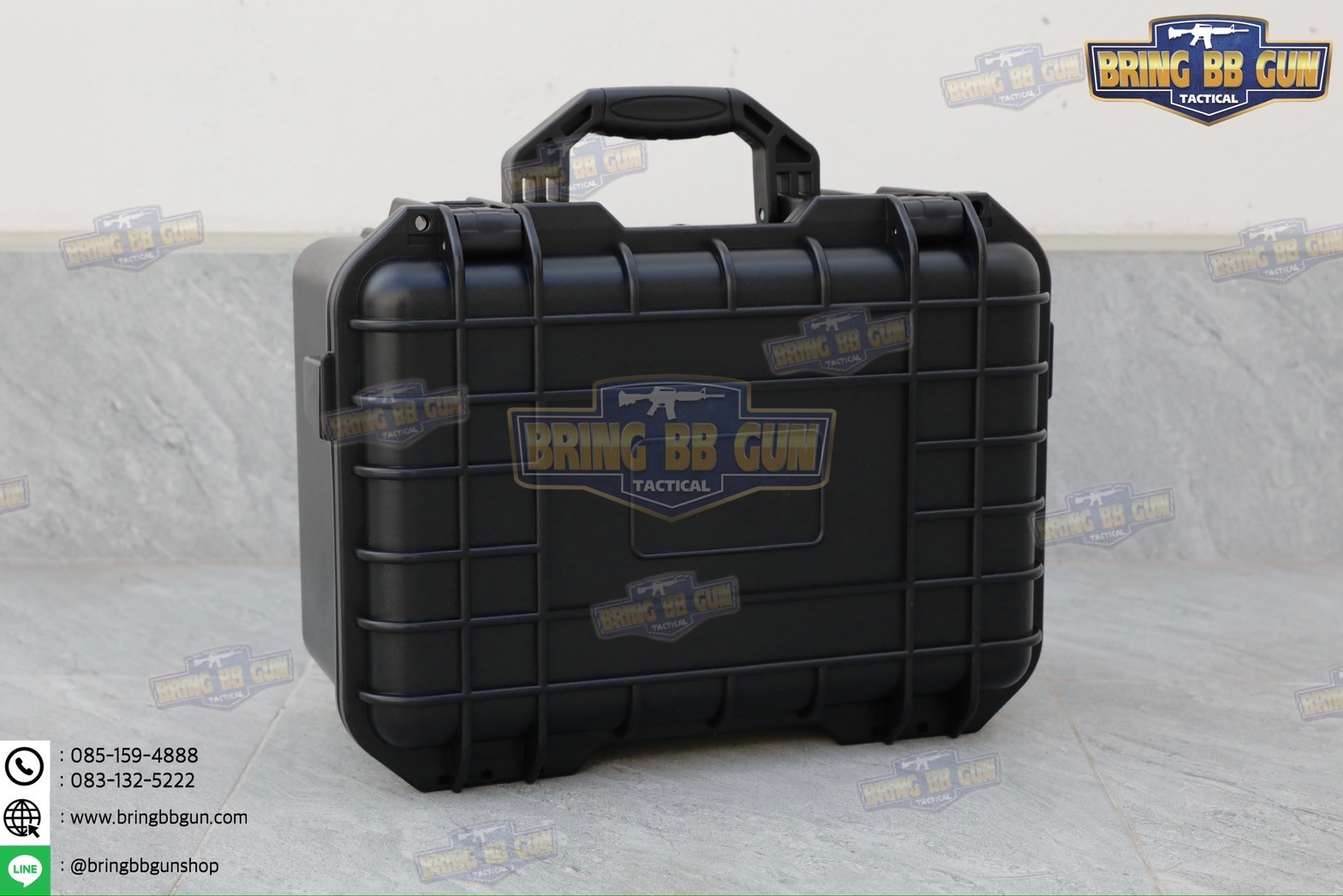 เคสกันกระแทรก B7325 (กล่องปืนสั้น B7325) (กล่องกันกระแทก) (เคสกันกระแทก) (เคสปืนสั้น) (Lockable Pistol Case) (Light Weight Case)