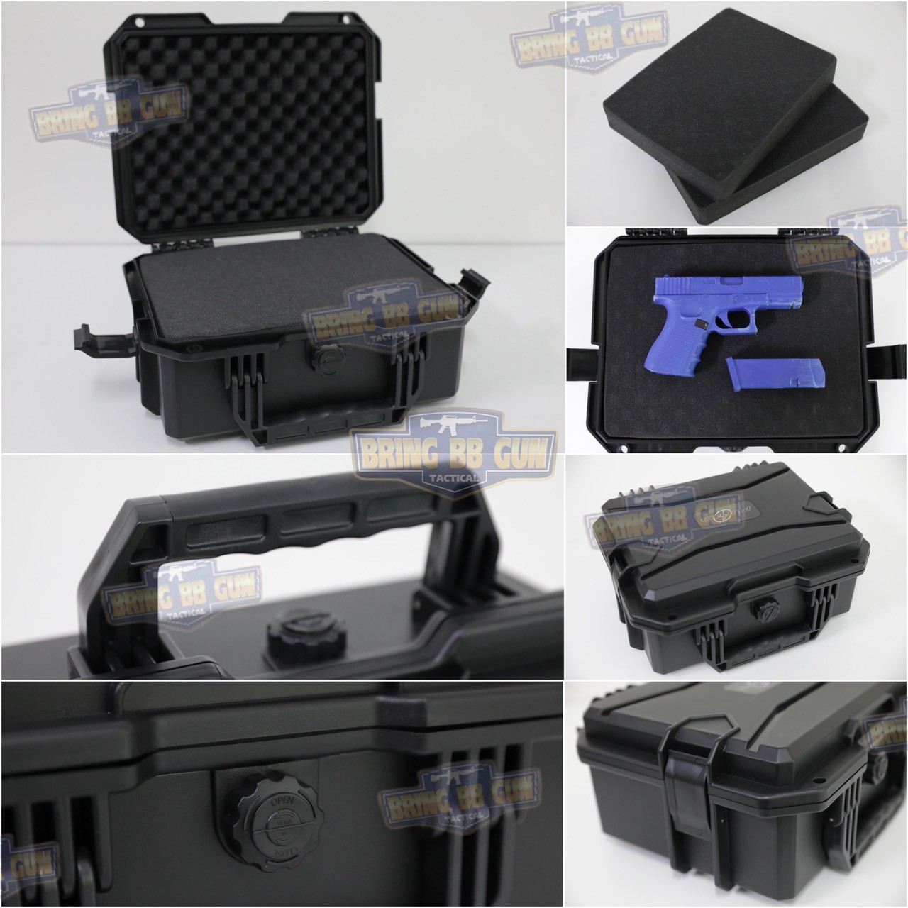 กล่องปืนสั้น Plasma Case รุ่น P02 (SW0613) (เคสกันกระแทรก Plasma)