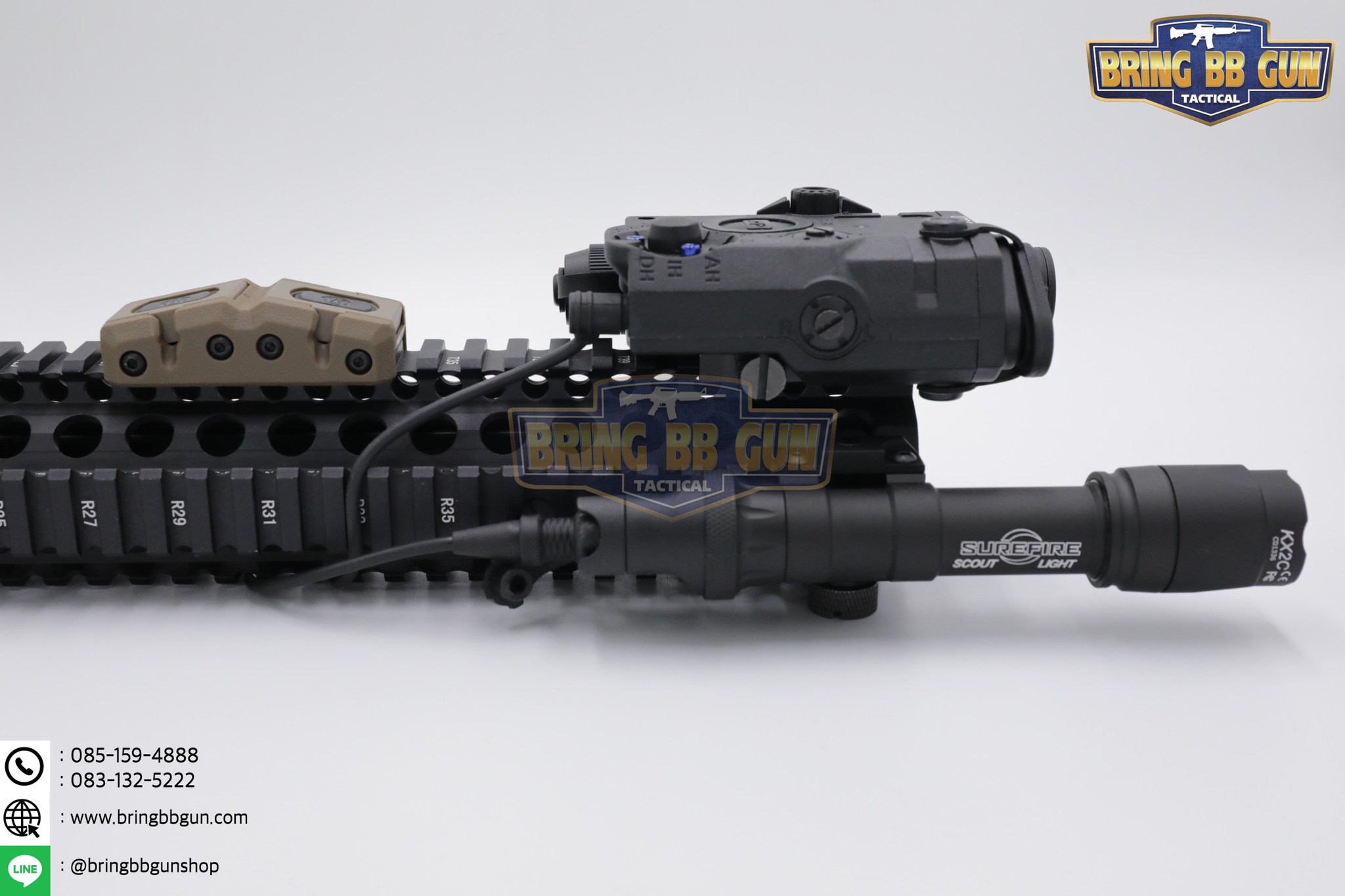 เคสสวิตซ์หางหนู2ทาง HRF รุ่น Dual RAMP (HRF Dual RAMP) (HRF Rat Tail Bracket) (Remote Angled Modbutton Platform)