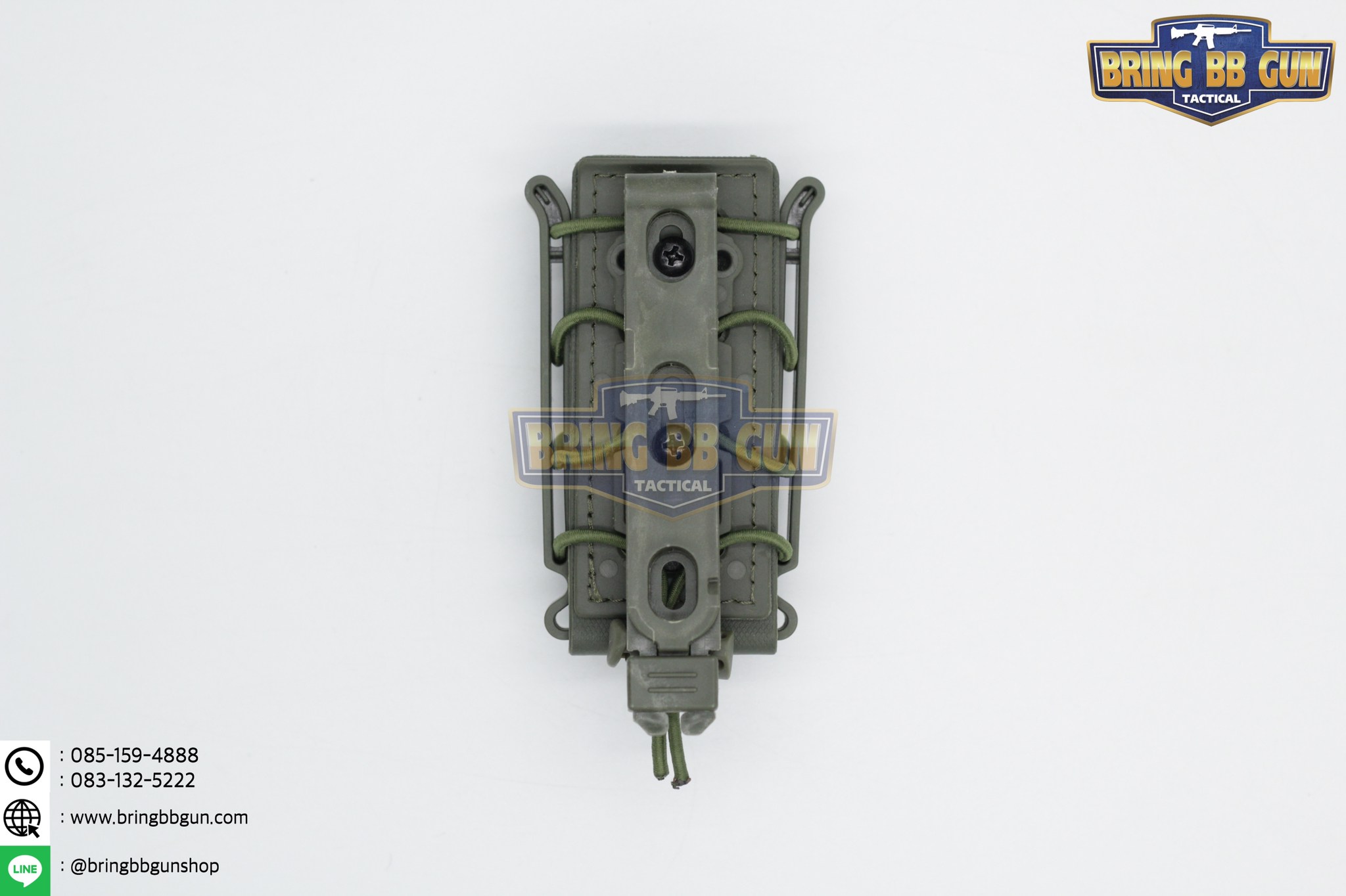 เพ้าเเม็กกาซีน Scorpion Soft Shell 9mm.&.45cal (ซองแม็กกาซีนปืนสั้น Scorpion Soft Shell) Scorpion Shape Soft Shell Magazine Pouch (9mm.&.45cal)