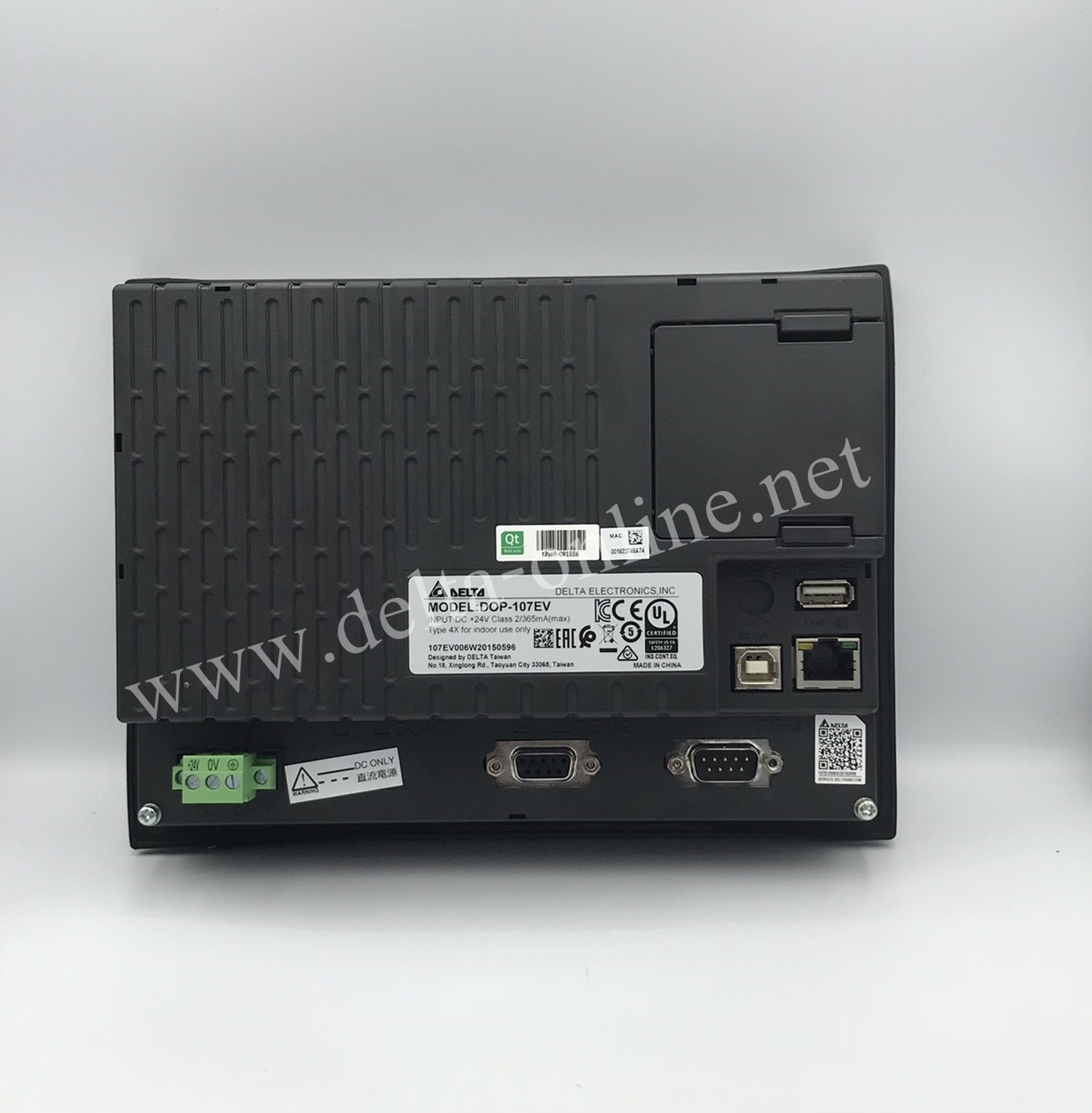 Delta HMI DOP-107EV 7-inch Standard Ethernet