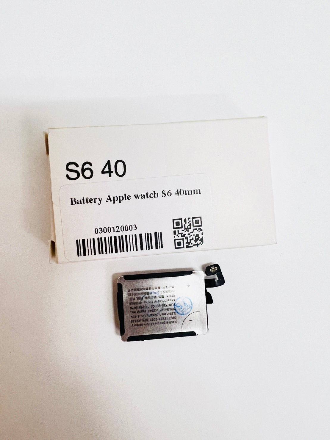 Battery Apple Watch S6 40mm SKU-02884