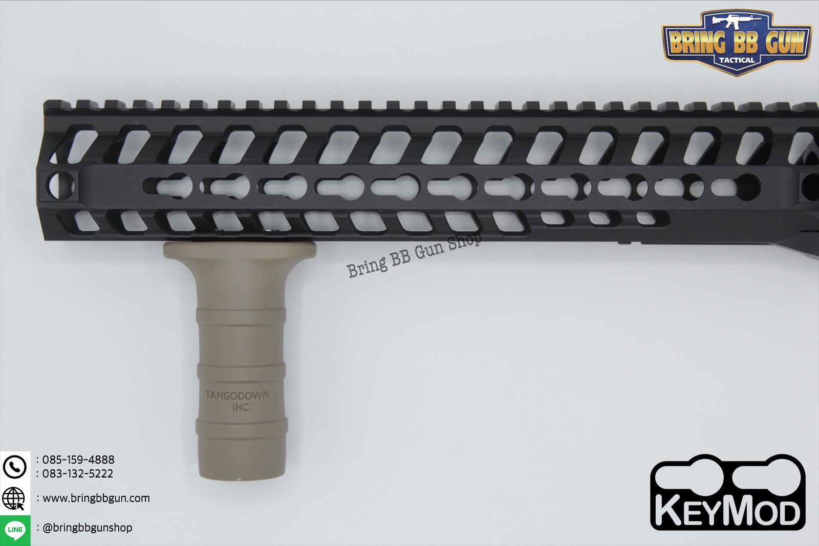 กริ๊ปมือหน้า Tango Down รุ่น Keymod