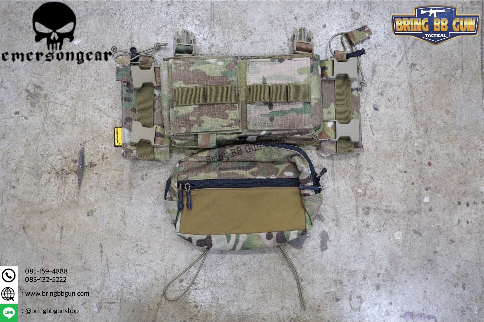 Micro Fight Chissis MK3 Chest Rig ยี่ห้อ Emerson