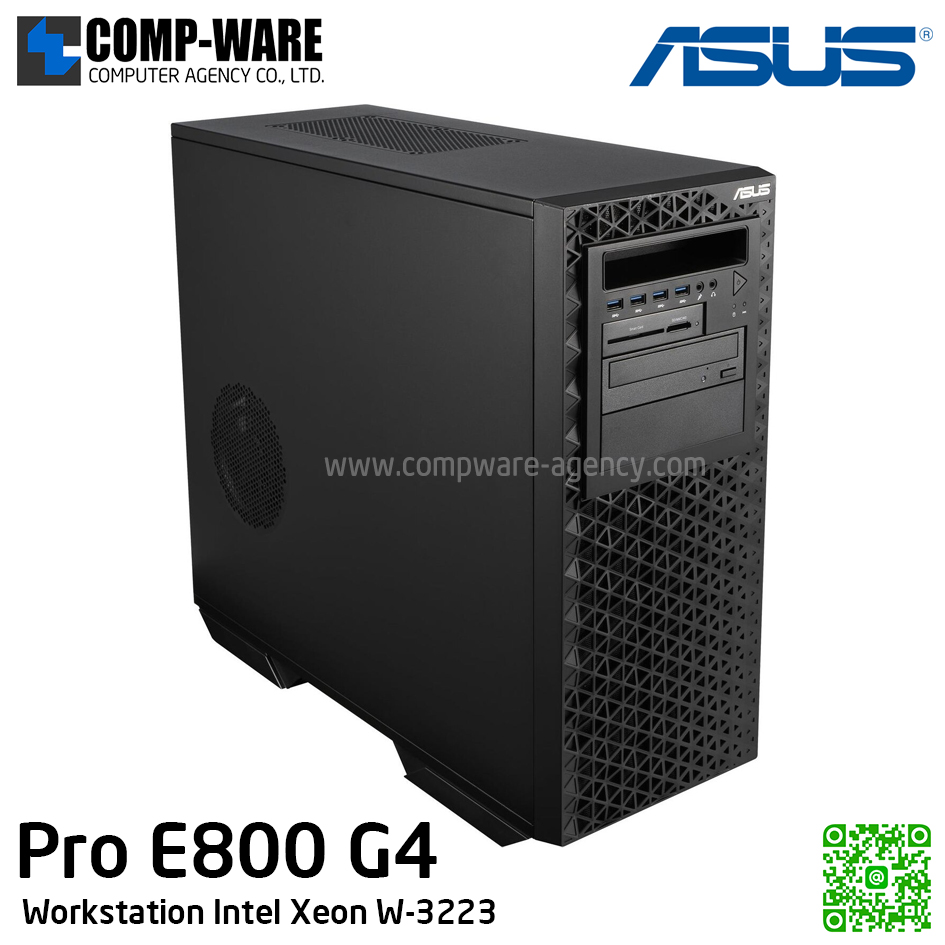 ASUS Workstation Pro E800 G4 (Intel Xeon W-3223, Max.1536GB RDIMM, nVidia Quadro RTX Series, Win 10 Pro)