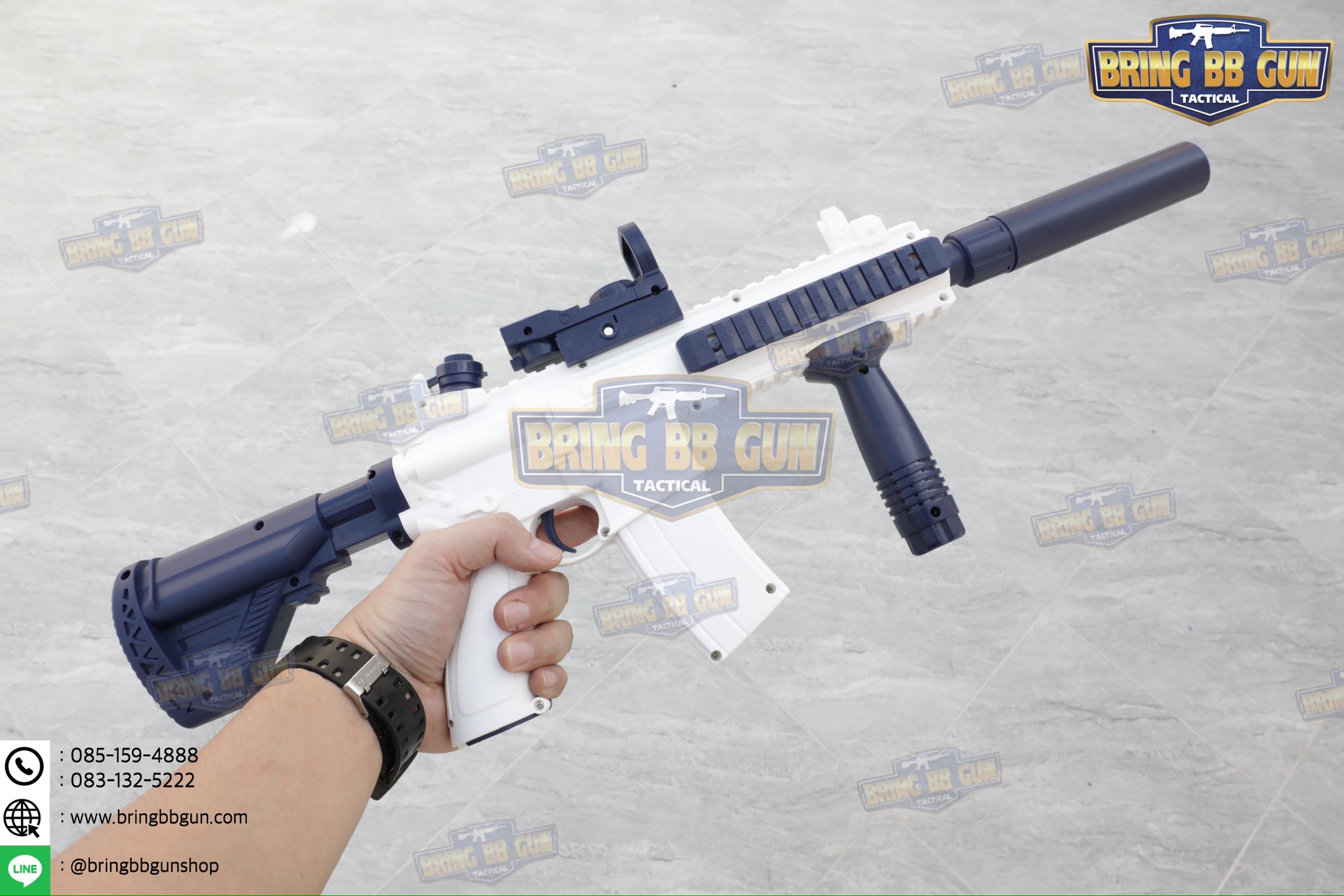 ปืนฉีดน้ำไฟฟ้า รุ่น HK416 (ปืนฉีดน้ำของเล่น) (ปืนฉีดน้ำอัตโนมัติ) (ยิงได้ต่อเนื่อง)