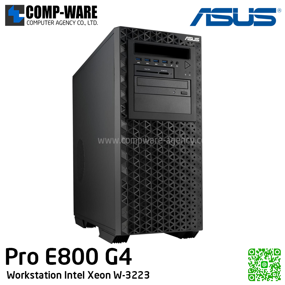 ASUS Workstation Pro E800 G4 (Intel Xeon W-3223, Max.1536GB RDIMM, nVidia Quadro RTX Series, Win 10 Pro)